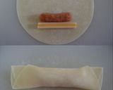 巻き巻きチーズソーセージ作り方2写真