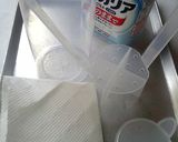 水切りヨーグルトとあんこの生春巻き作り方1写真