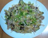 茄子と豚肉のあっさりポン酢作り方5写真