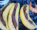 グリルド　チョコレート　バナナ作り方3写真