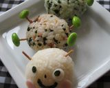 キャラ弁❤なんか可愛いカラフルいもむし君作り方8写真