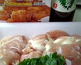 鶏カラ青じそ味作り方1写真