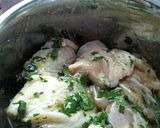 鶏カラ青じそ味作り方2写真