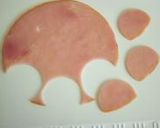 お弁当に♪緑色のおかず♪胡瓜とハムと蒲鉾作り方4写真