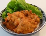 豆腐とざく切り鶏むねのからあげ作り方5写真