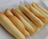 たまご１つで✿ラング風巻き巻きクッキー作り方12写真