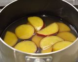 ♪さつまいもの甘い煮汁で牛乳プリン♪作り方1写真