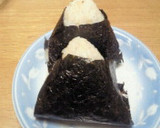 クリームチーズとおかかしょうゆおにぎり作り方5写真