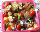 運動会のお弁当に^^ 応援ピックトマト♪作り方4写真