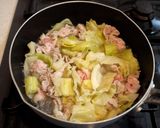 豚バラ肉とキャベツのだし煮作り方5写真