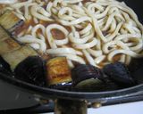 がっつり和風＾＾な肉味噌具のソースうどん作り方7写真
