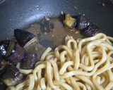 がっつり和風＾＾な肉味噌具のソースうどん作り方8写真