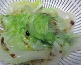 たくさん食べられる★レタスのごまあえ作り方2写真