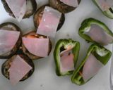 ＊自信作♪椎茸とピーマンのオーブン焼き＊作り方4写真