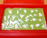 ＊ルクエde抹茶ホワイトチョコ蒸しケーキ作り方2写真