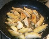 ほくほくにんにくとカラリ手羽中の揚げ焼き作り方1写真