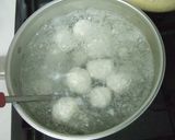 ヘルシー鶏団子きのこ和え作り方2写真