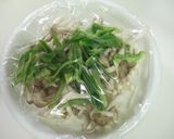 ヘルシー鶏団子きのこ和え作り方3写真