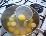 お月見に☆豆腐で２色みたらしだんご♪作り方5写真