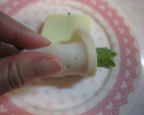 ＊お弁当の一品＊ちーちく大葉巻き巻き作り方3写真