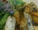 マグロのレンコンはさみ揚げ作り方5写真