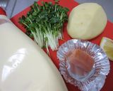 じゃがいもとかいわれの明太子マヨ和え作り方1写真