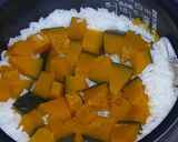 【農家のレシピ】かぼちゃご飯作り方4写真