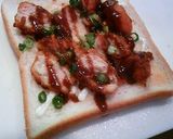 唐揚げのホットサンド作り方2写真