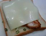 唐揚げのホットサンド作り方3写真