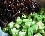 ご飯にも酒のつまみにも☆オクラ子持ち昆布作り方4写真