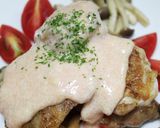 ✿鶏肉のソテー＊明太子チーズソース✿作り方10写真