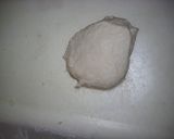 ビーフシチューのお供のまるパン作り方1写真