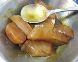 カジキのカレー風味ソース竜田❤作り方3写真