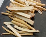 【あまくち醤油】ごぼうのから揚げ作り方1写真