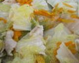 豚バラ、白菜、もやしの簡単トロトロ煮★作り方5写真