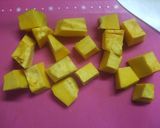 レンジで簡単☆かぼちゃパン作り方1写真