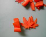 にんじんの紅葉(飾り切り)作り方4写真