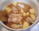 若鶏の手羽元味噌じゃが作り方5写真