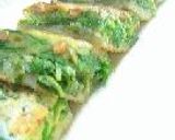 ちじみ風ニラ納豆はさみ焼。作り方28写真