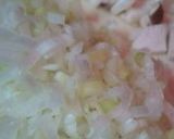 レンチン！肉味噌かぼちゃ団子作り方1写真