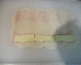 餃子の皮でベーコン＆チーズドック作り方1写真