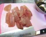 カジキのカレー風味ソース竜田❤作り方2写真