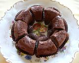 洋ナシのチョコケーキ作り方8写真