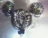 キャラ弁＊ミニー浮き輪作り方1写真