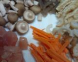 きのこの炊き込みご飯作り方1写真