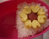 キャラ弁♪ちっちゃいちっちゃい卵焼きの花作り方8写真