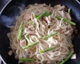 ミニアスパラの焼きうどん行楽弁当作り方6写真