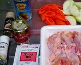 鶏のココナツカレースープ（南の島風）作り方1写真