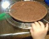 二人で食べるハートのチョコケーキ作り方2写真