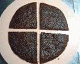 二人で食べるハートのチョコケーキ作り方4写真